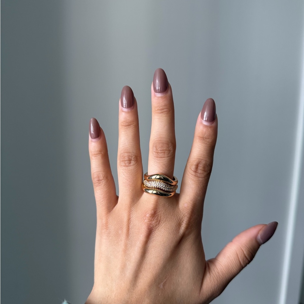 Gold and Silver Stacked Rings
